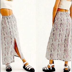 Free People maxi skirt